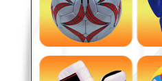Arshaad Enterprises presents a wide range of top quality soccer balls, hand balls, beach volley balls, goalie gloves, shin guards, base balls & bats, karate shoes, punching mitts and many more.